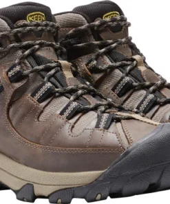 Keen Outdoor 'Keen' Men's Targhee II WP Mid Hiker - Shitake / Brindle (Wide) 12 Keen Outdoor 'Keen' Men's Targhee II WP Mid Hiker - Shitake / Brindle (Wide)