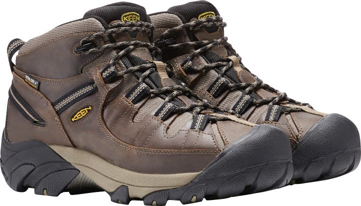 Keen Outdoor 'Keen' Men's Targhee II WP Mid Hiker - Shitake / Brindle (Wide) 7 Keen Outdoor 'Keen' Men's Targhee II WP Mid Hiker - Shitake / Brindle (Wide)