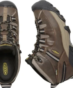 Keen Outdoor 'Keen' Men's Targhee II WP Mid Hiker - Shitake / Brindle (Wide)