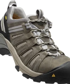'Keen Utility' Men's Flint Low EH Steel Toe - Grey / Black