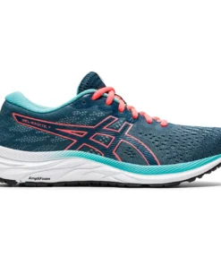 ASICS AMERICA CORP'ASICS' Women's Gel Excite 7 - Magnetic Blue / Sunrise Red