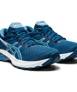 ASICS AMERICA CORP 'ASICS' Women's GT 2000 9 - Mako Blue / Grey Floss (Wide) 10 ASICS AMERICA CORP 'ASICS' Women's GT 2000 9 - Mako Blue / Grey Floss (Wide)