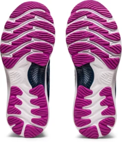 ASICS AMERICA CORP 'ASICS' Women's Gel Nimbus 23 - Grand Shark / Digital Aqua