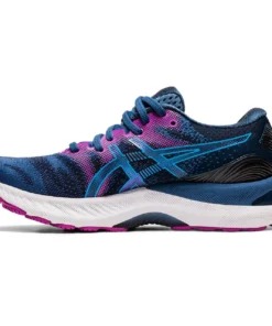 ASICS AMERICA CORP 'ASICS' Women's Gel Nimbus 23 - Grand Shark / Digital Aqua
