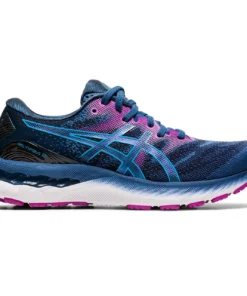 ASICS AMERICA CORP'ASICS' Women's Gel Nimbus 23 - Grand Shark / Digital Aqua