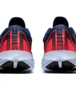 ASICS AMERICA CORP 'Asics' Women's Versablast MX - Thunder Blue / Blazing Coral 14 ASICS AMERICA CORP 'Asics' Women's Versablast MX - Thunder Blue / Blazing Coral