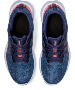 ASICS AMERICA CORP 'Asics' Women's Versablast MX - Thunder Blue / Blazing Coral 11 ASICS AMERICA CORP 'Asics' Women's Versablast MX - Thunder Blue / Blazing Coral