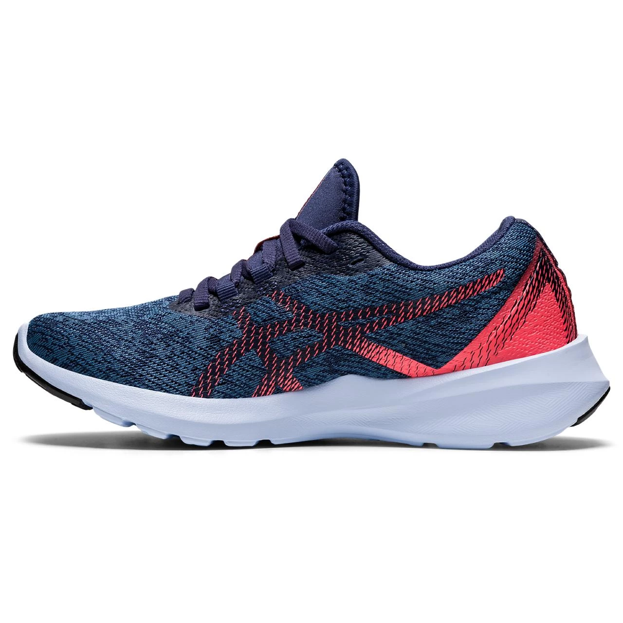 ASICS AMERICA CORP 'Asics' Women's Versablast MX - Thunder Blue / Blazing Coral 7 ASICS AMERICA CORP 'Asics' Women's Versablast MX - Thunder Blue / Blazing Coral
