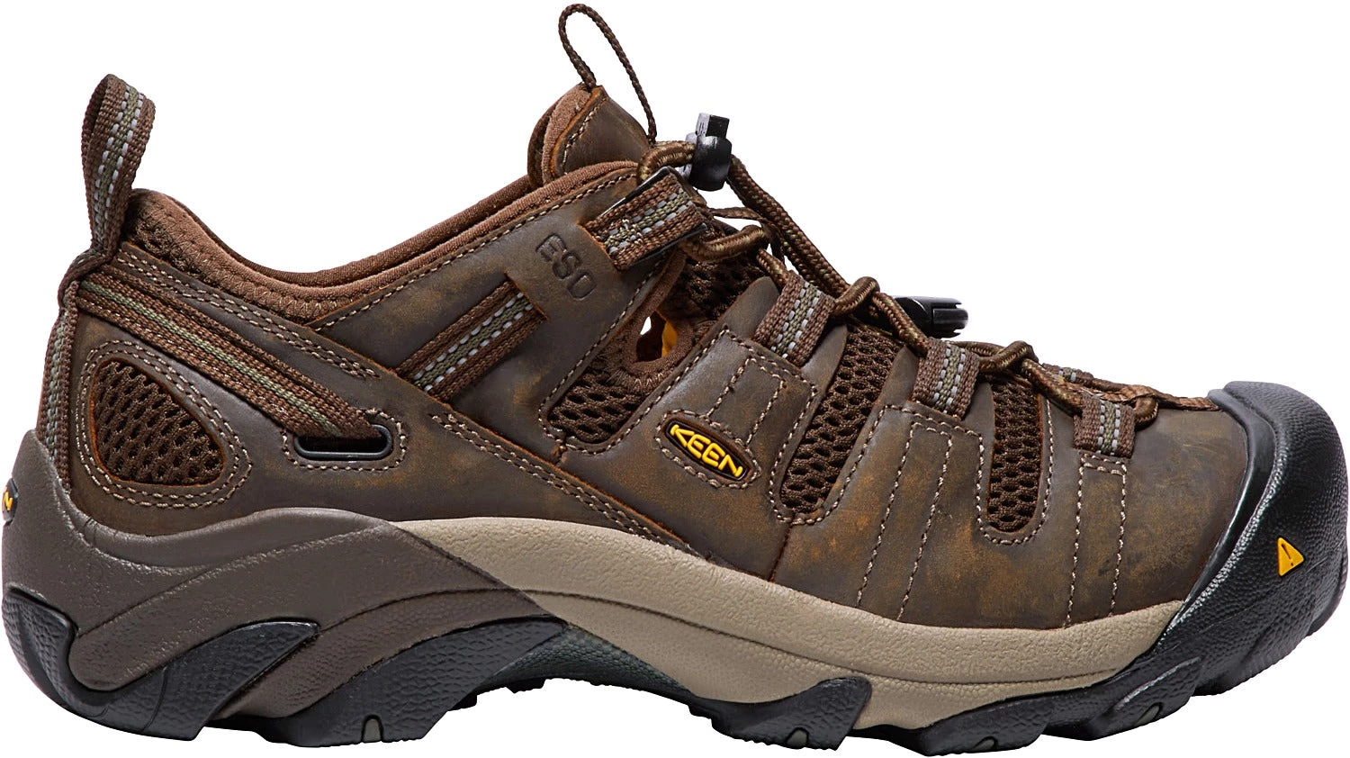'Keen Utility' Men's Atlanta Cool ESD Soft Toe - Cascade Brown / Forest Night 3 'Keen Utility' Men's Atlanta Cool ESD Soft Toe - Cascade Brown / Forest Night