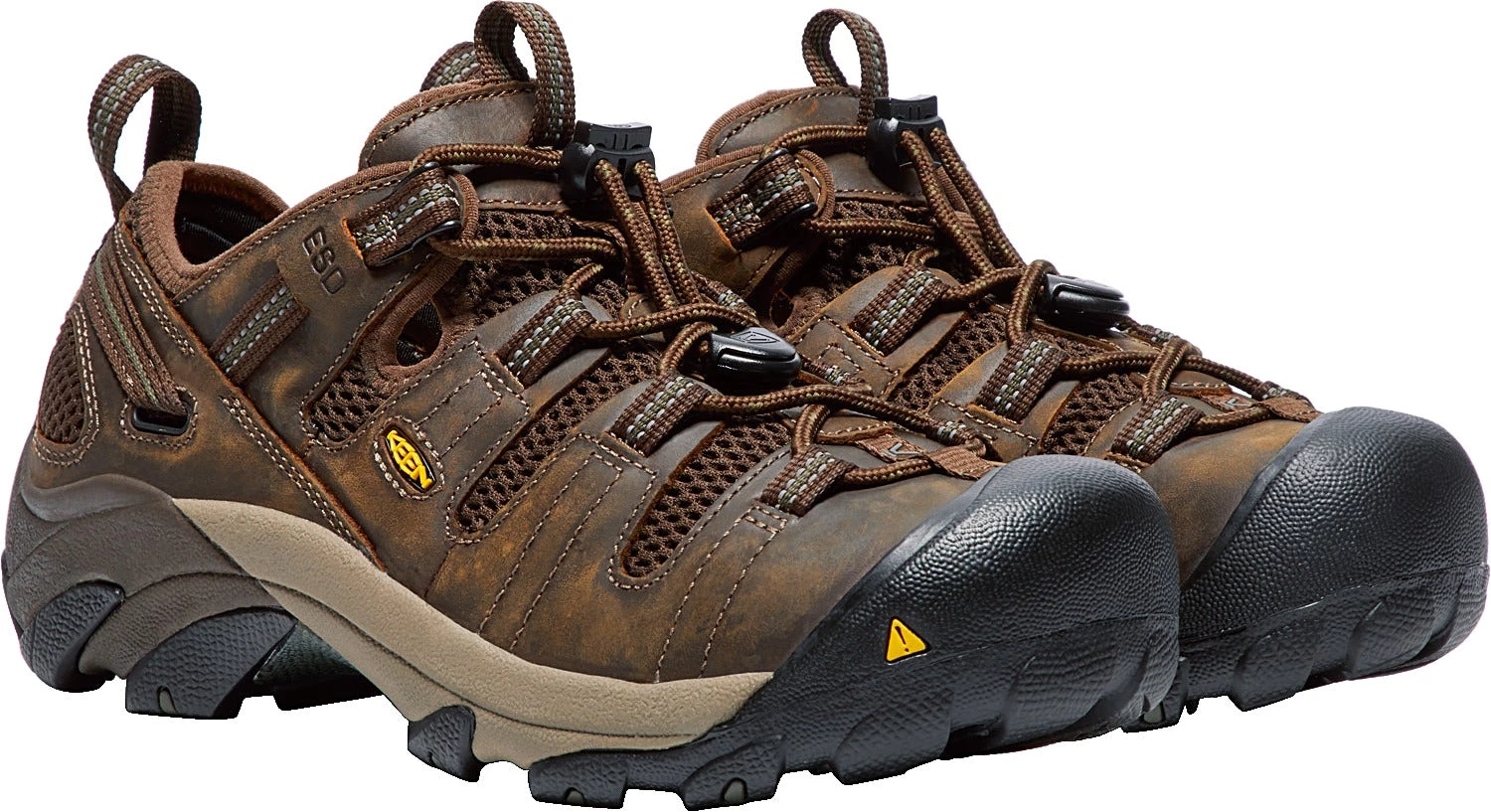 'Keen Utility' Men's Atlanta Cool ESD Soft Toe - Cascade Brown / Forest Night 4 'Keen Utility' Men's Atlanta Cool ESD Soft Toe - Cascade Brown / Forest Night