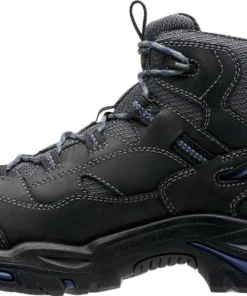 'Keen Utility' Men's Braddock Mid EH WP Soft Toe - Black / Grey / Blue