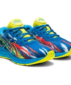 ASICS AMERICA CORP 'ASICS' Youth Gel Noosa Tri 13 GS (Grade School) - Reborn Blue / Sour Yuzu Kids