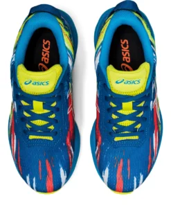 ASICS AMERICA CORP 'ASICS' Youth Gel Noosa Tri 13 GS (Grade School) - Reborn Blue / Sour Yuzu Kids