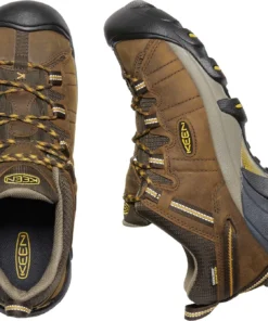 Keen Outdoor 'Keen' Men's Targhee II WP Hiker - Cascade Brown / Golden Yellow (Wide)