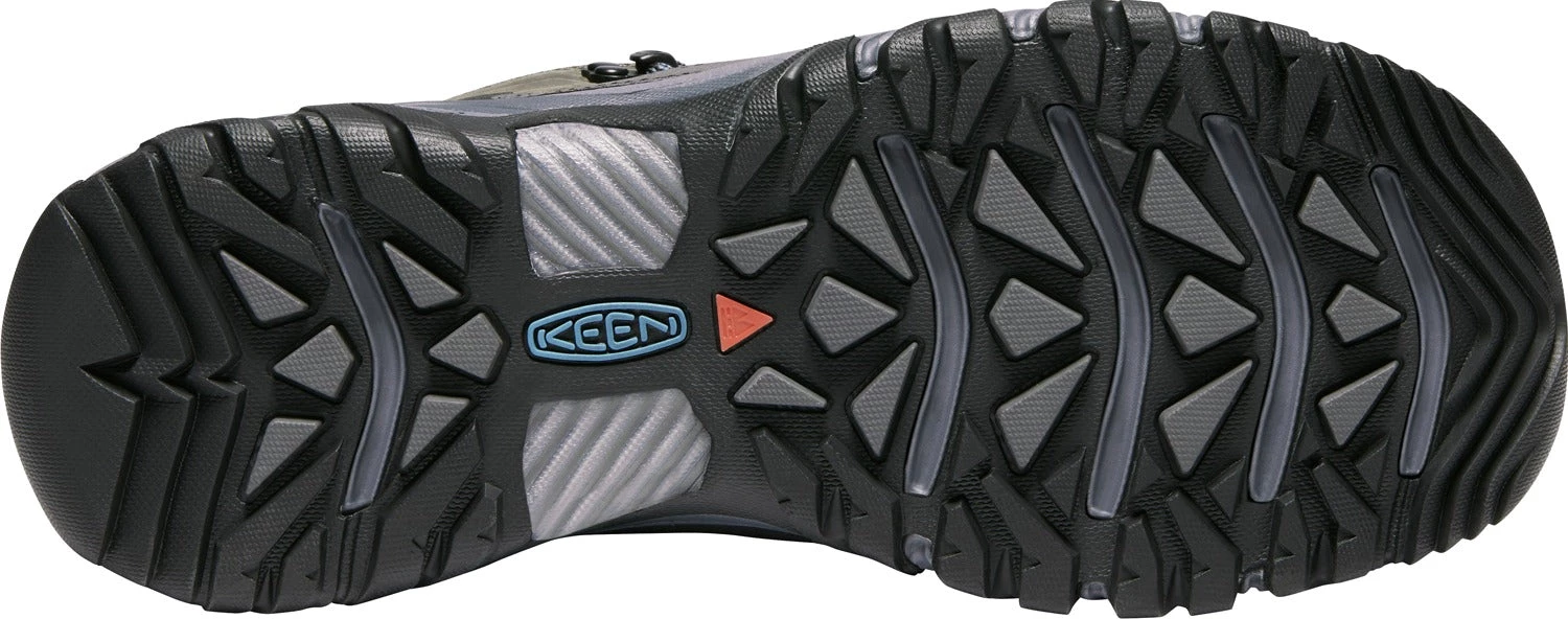 Keen Outdoor 'Keen' Men's Targhee III WP Mid Hiker - Steel Grey / Captain's Blue 5 Keen Outdoor 'Keen' Men's Targhee III WP Mid Hiker - Steel Grey / Captain's Blue