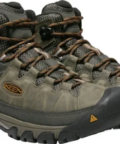 Keen Outdoor 'Keen' Men's Targhee III WP Mid Hiker - Black Olive / Golden Brown (Wide)
