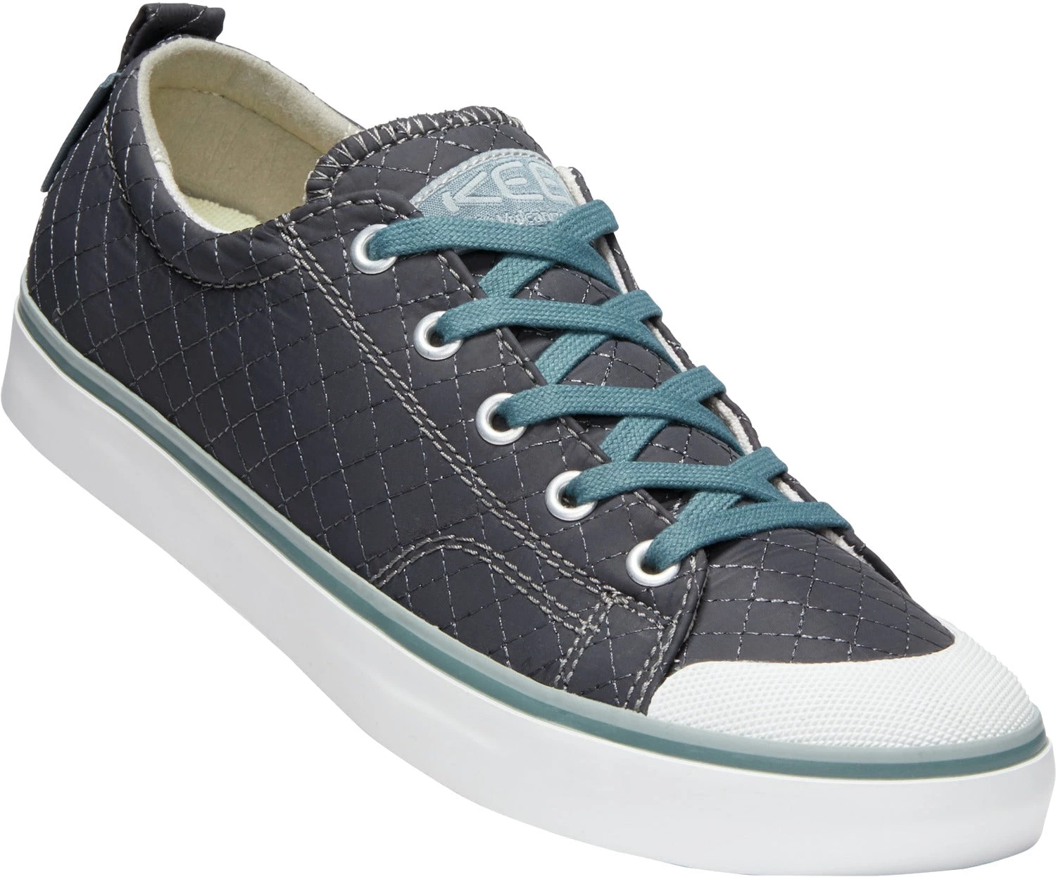Keen Outdoor 'Keen' Women's Elsa II Quilted Sneaker - Stormy Weather Blue / Wrought Iron Grey 6 Keen Outdoor 'Keen' Women's Elsa II Quilted Sneaker - Stormy Weather Blue / Wrought Iron Grey