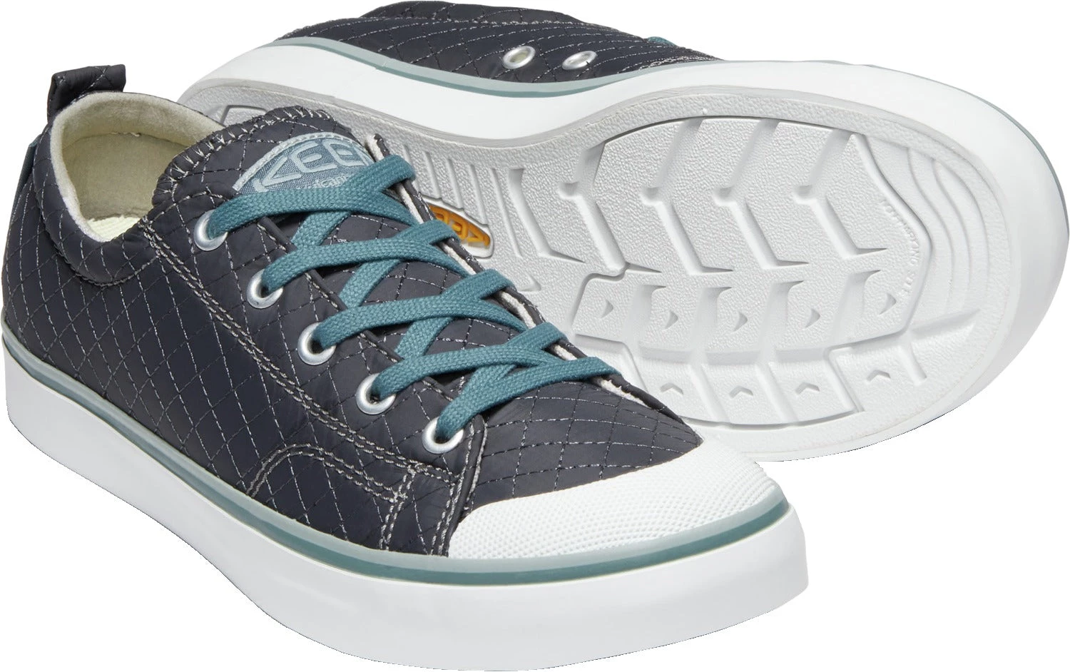 Keen Outdoor 'Keen' Women's Elsa II Quilted Sneaker - Stormy Weather Blue / Wrought Iron Grey 8 Keen Outdoor 'Keen' Women's Elsa II Quilted Sneaker - Stormy Weather Blue / Wrought Iron Grey