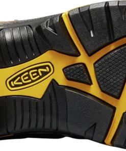 'Keen Utility' Men's Braddock Mid EH WP Soft Toe - Cascade Brown / Yellow / Black