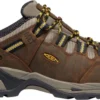 'Keen Utility' Women's Detroit XT Internal MetGuard EH WP Steel Toe - Cascade Brown / Goldenrod