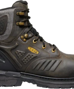 'Keen Utility' Men's 6" Philadelphia WP Comp Toe - Cascade Brown / Black