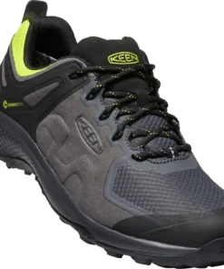 Keen Outdoor 'Keen' Men's Explore WP Low Hiker - Magnet / Bright Yellow