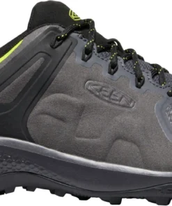 Keen Outdoor'Keen' Men's Explore WP Low Hiker - Magnet / Bright Yellow