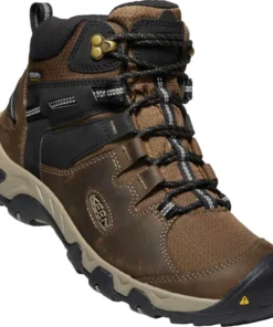 Keen Outdoor 'Keen' Men's Steens WP Leather Mid Hiker - Canteen / Black 13 Keen Outdoor 'Keen' Men's Steens WP Leather Mid Hiker - Canteen / Black