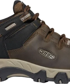 Keen Outdoor 'Keen' Men's Steens WP Leather Low Hiker - Canteen / Brindle Shoes