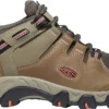 Keen Outdoor 'Keen' Women's Steens WP Leather Low Hiker - Timberwolf / Coral 1 Keen Outdoor 'Keen' Women's Steens WP Leather Low Hiker - Timberwolf / Coral
