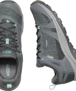 Keen Outdoor 'Keen' Women's Terradora II Low WP Hiker - Steel Grey / Ocean Wave