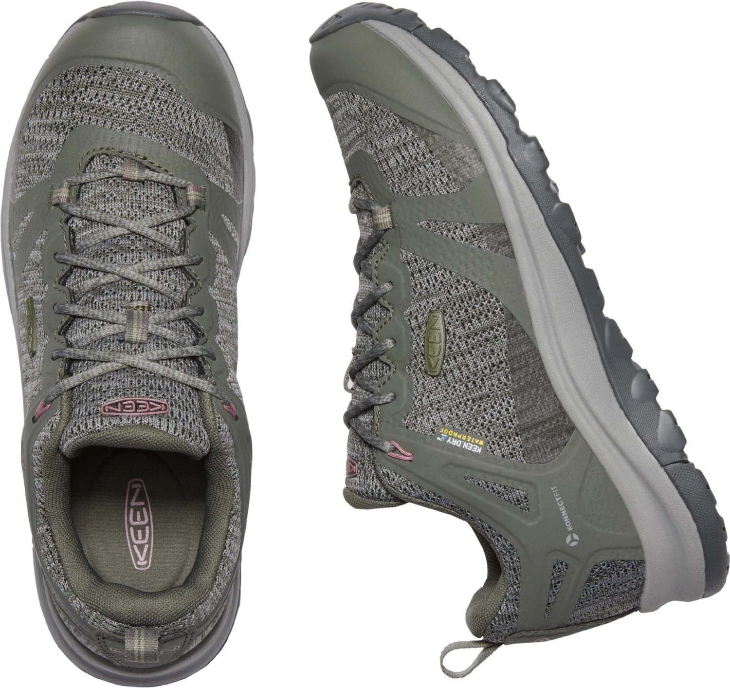 Keen Outdoor 'Keen' Women's Terradora II WP Low Hiker - Dusty Olive / Nostalgia Rose 7 Keen Outdoor 'Keen' Women's Terradora II WP Low Hiker - Dusty Olive / Nostalgia Rose