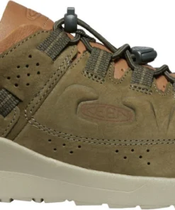 Keen Outdoor'Keen' Men's Highland Oxford Sneaker - Dark Olive / Plaza Taupe