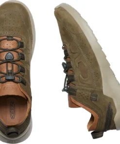 Keen Outdoor 'Keen' Men's Highland Oxford Sneaker - Dark Olive / Plaza Taupe
