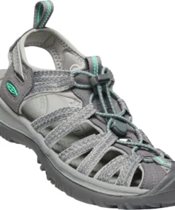 Keen Outdoor 'Keen' Women's Whisper Sandal - Medium Grey / Peacock Green 13 Keen Outdoor 'Keen' Women's Whisper Sandal - Medium Grey / Peacock Green