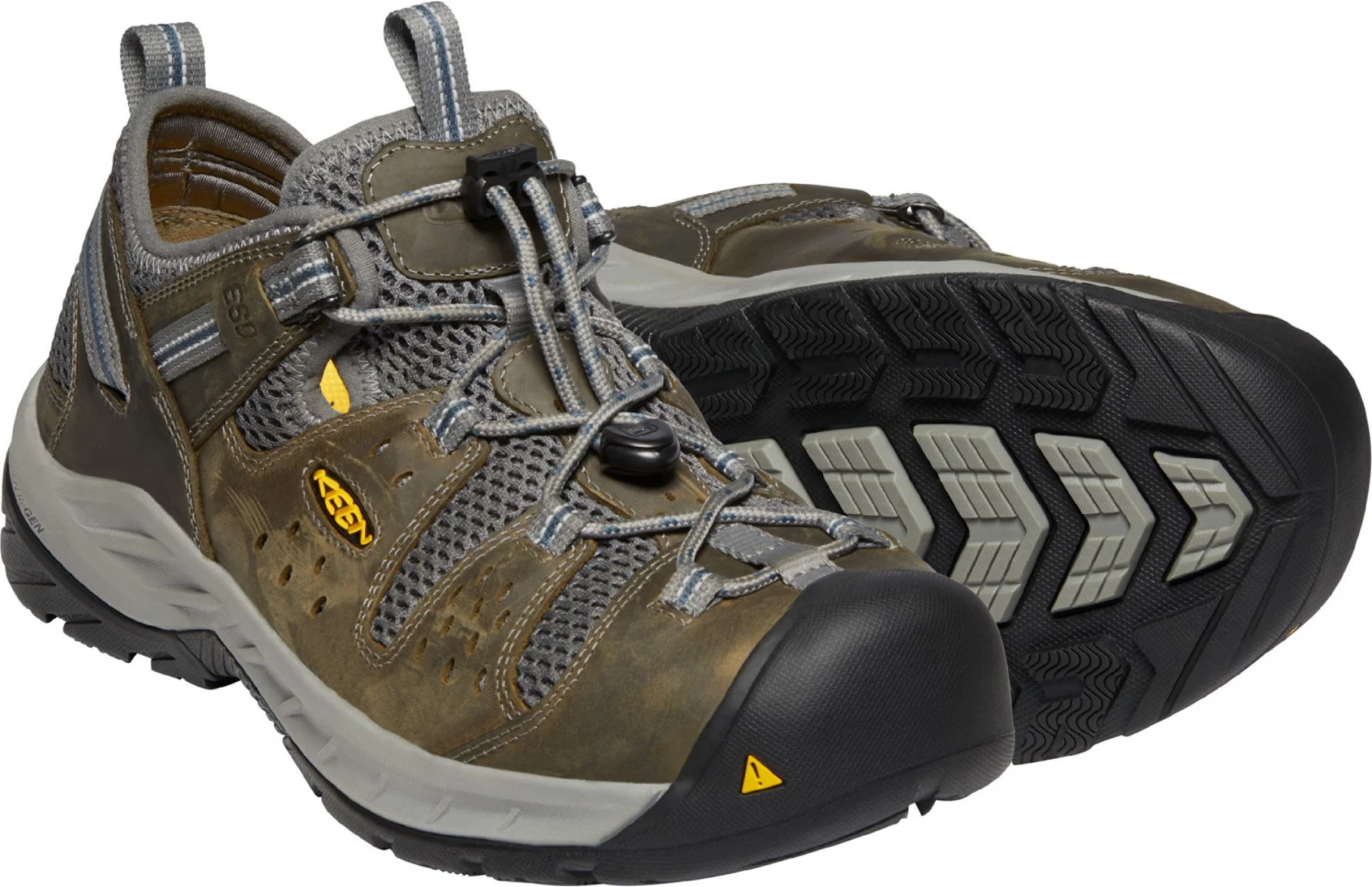 'Keen Utility' Men's Atlanta Cool EH ESD Steel Toe - Gargoyle / Midnight Navy 9 'Keen Utility' Men's Atlanta Cool EH ESD Steel Toe - Gargoyle / Midnight Navy