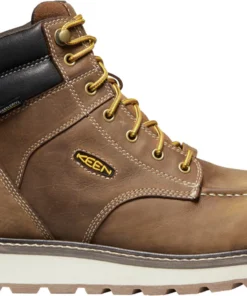 'Keen Utility' Men's 6" Cincinnati EH WP Carbon Toe - Belgian / Sandshell