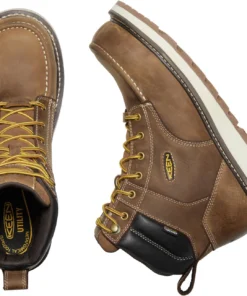 'Keen Utility' Men's 6" Cincinnati EH WP Carbon Toe - Belgian / Sandshell