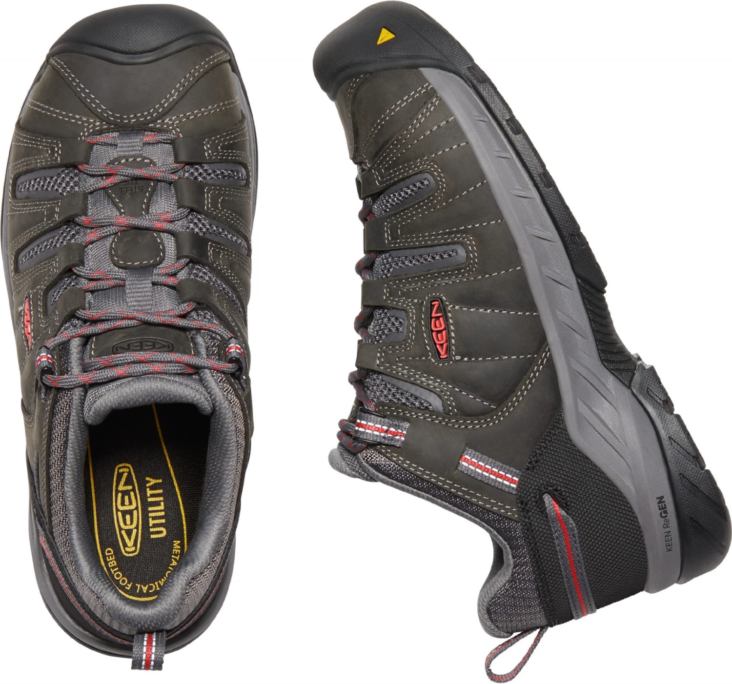 'Keen Utility' Women's Flint II EH Steel Toe - Magnet / Rose 5 'Keen Utility' Women's Flint II EH Steel Toe - Magnet / Rose