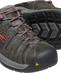 'Keen Utility' Women's Flint II EH Steel Toe - Magnet / Rose 15 'Keen Utility' Women's Flint II EH Steel Toe - Magnet / Rose