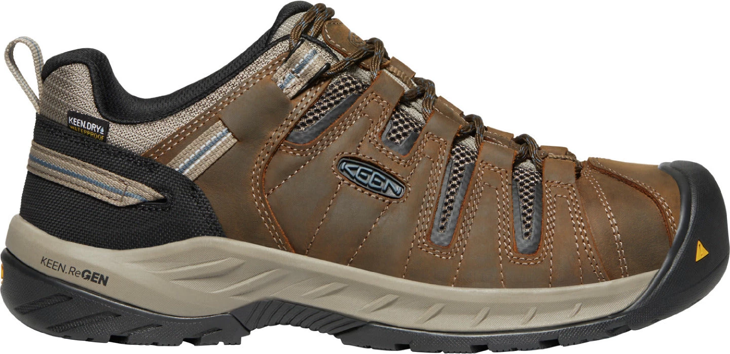Keen Utility 'Keen' Men's Flint II EH WP Steel Toe - Cascade Brown / Orion Blue 3 Keen Utility 'Keen' Men's Flint II EH WP Steel Toe - Cascade Brown / Orion Blue
