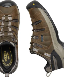 Keen Utility 'Keen' Men's Flint II EH WP Steel Toe - Cascade Brown / Orion Blue 10 Keen Utility 'Keen' Men's Flint II EH WP Steel Toe - Cascade Brown / Orion Blue