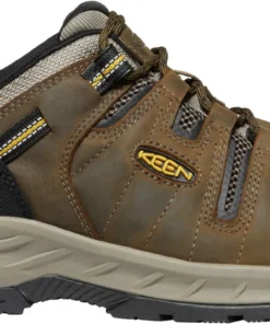 'Keen Utility' Men's Flint II EH Soft Toe - Cascade Brown / Golden Rod