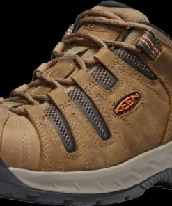 'Keen Utility' Men's Flint II EH Steel Toe - Shitake / Rust