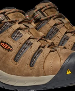 'Keen Utility' Men's Flint II EH Steel Toe - Shitake / Rust