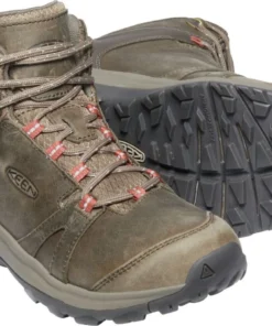 Keen Outdoor 'Keen' Women's Terradora Leather WP Mid Hiker - Brindle / Redwood 11 Keen Outdoor 'Keen' Women's Terradora Leather WP Mid Hiker - Brindle / Redwood