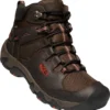 Keen Outdoor 'Keen' Men's Steens Mid Polar WP Hiker - Coffee Bean / Picante