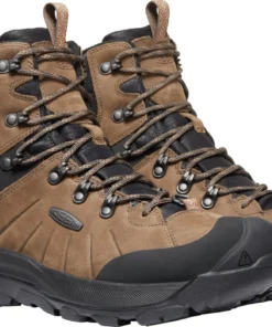 Keen Outdoor 'Keen' Men's Revel IV Mid Polar WP Boot - Dark Earth / Caramel Cafe