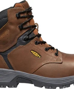 'Keen Utility' Men's 6" Chicago ESD Carbon Toe - Tobacco / Black