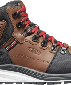 'Keen Utility' Men's Red Hook EH WP Comp Toe Hiker - Tobacco / Black